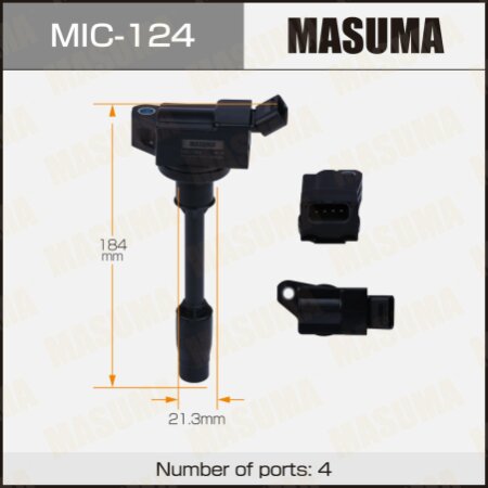 Ignition coil Masuma, MIC-124