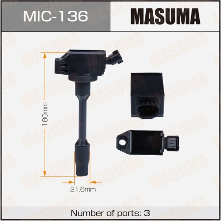 Ignition coil Masuma, MIC-136