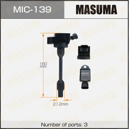 Ignition coil Masuma, MIC-139