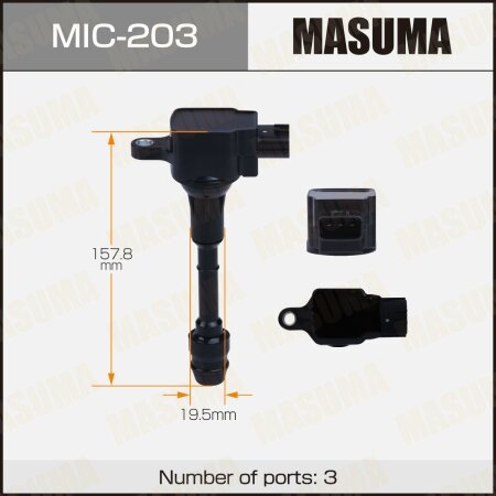 Ignition coil Masuma, MIC-203