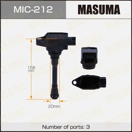 Ignition coil Masuma, MIC-212