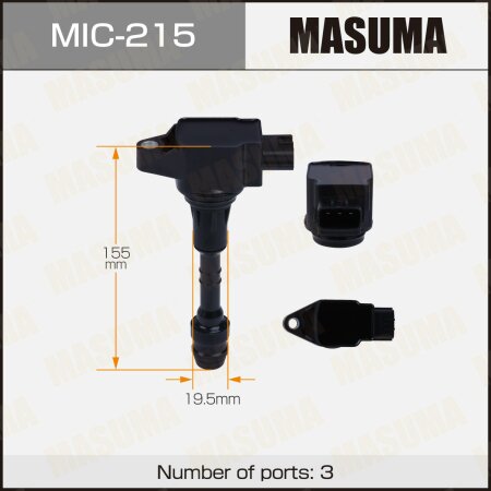Ignition coil Masuma, MIC-215
