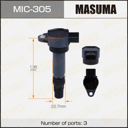 Ignition coil Masuma, MIC-305