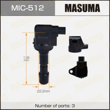 Ignition coil Masuma, MIC-512