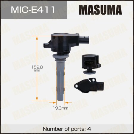 Ignition coil Masuma, MIC-E411