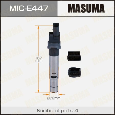 Ignition coil Masuma, MIC-E447