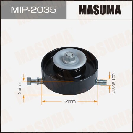 Drive belt tensioner pulley Masuma, MIP-2035