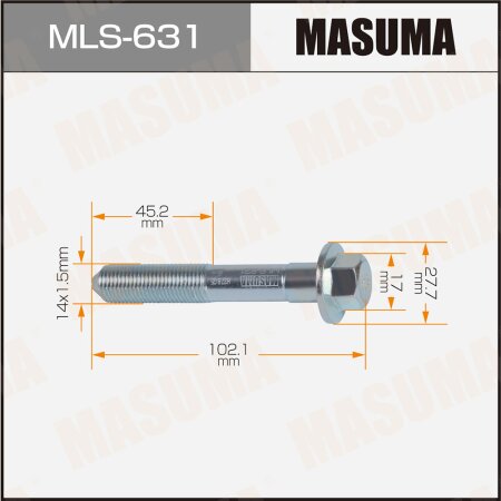 Suspension bolt Masuma, MLS-631