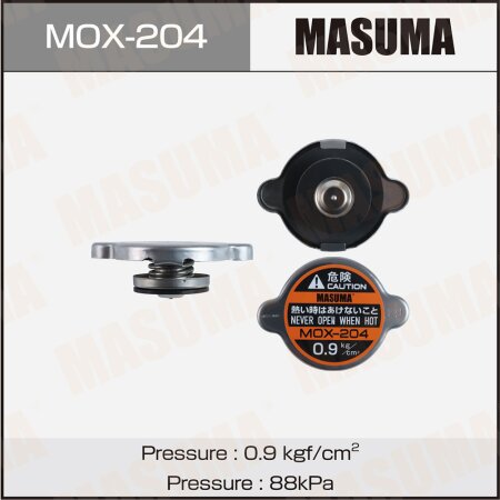 Radiator cap Masuma 0.9 kg/cm2, MOX-204