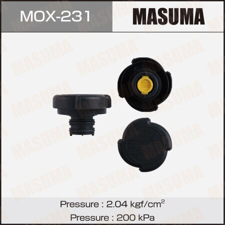 Coolant reservoir cap Masuma, MOX-231