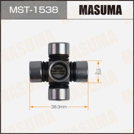 Steering shaft U-joint Masuma 15.05x38, MST-1538