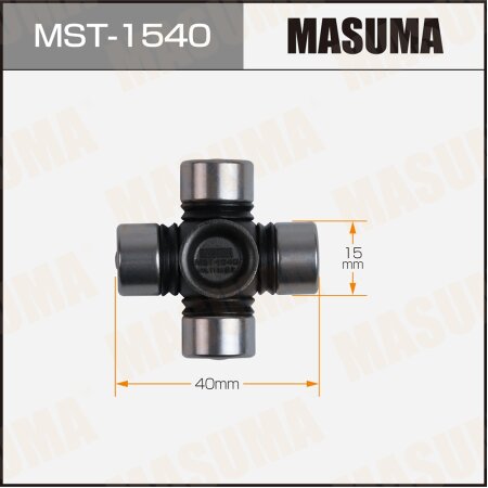 Steering shaft U-joint Masuma 15.05x40, MST-1540
