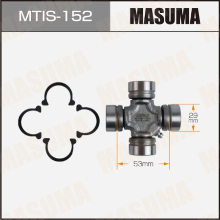 Driveshaft U-joint Masuma 29x53, MTIS-152