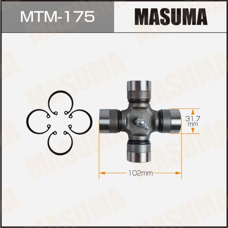 Driveshaft U-joint Masuma 31.75x102, MTM-175