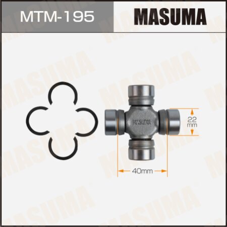 Driveshaft U-joint Masuma 22.01x40, MTM-195