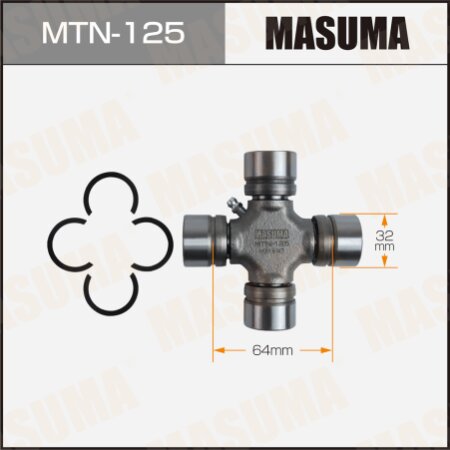 Driveshaft U-joint Masuma 32x64, MTN-125