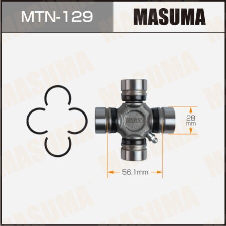 Driveshaft U-joint Masuma 28x56.1, MTN-129