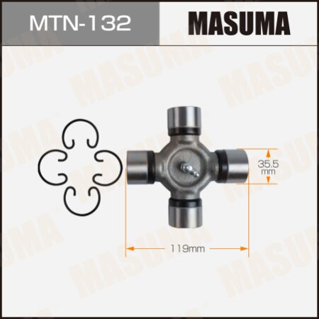 Driveshaft U-joint Masuma 35.50x119, MTN-132
