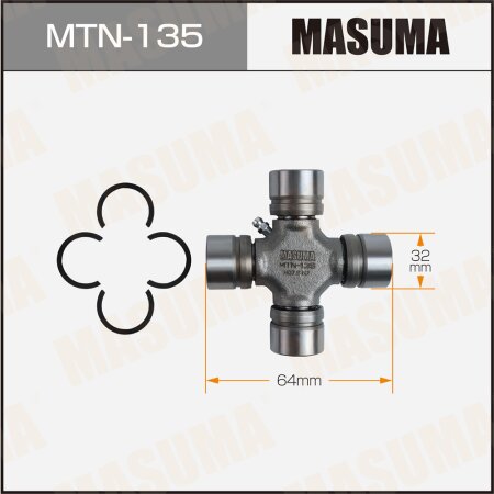 Driveshaft U-joint Masuma 32.02x64, MTN-135