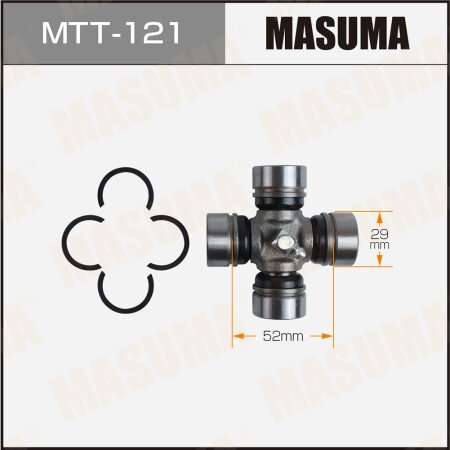 Driveshaft U-joint Masuma 29x52, MTT-121