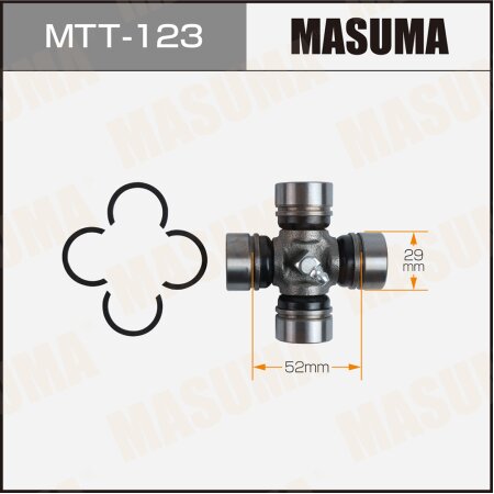 Driveshaft U-joint Masuma 29x52, MTT-123