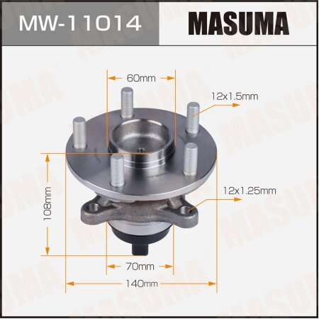 Wheel hub assembly Masuma, MW-11014