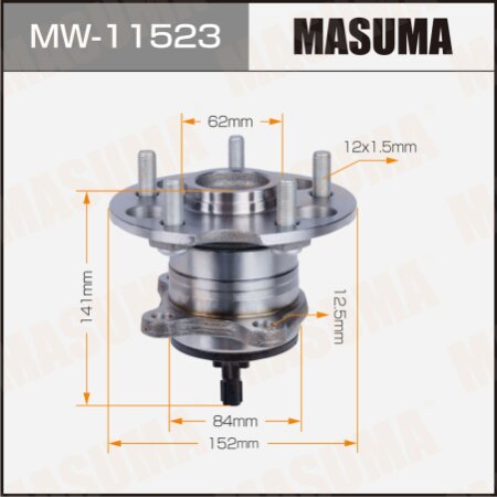 Wheel hub assembly Masuma, MW-11523