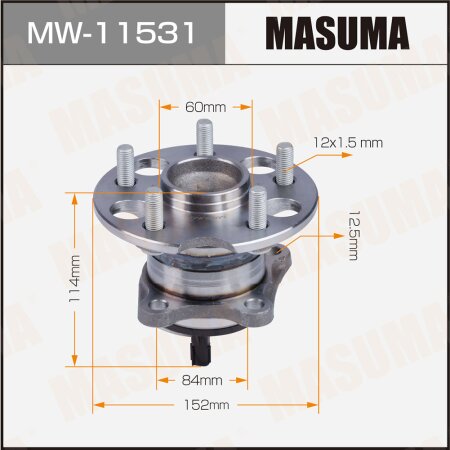 Wheel hub assembly Masuma, MW-11531