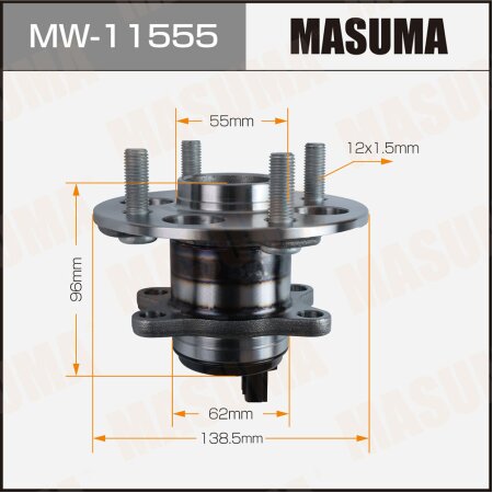 Wheel hub assembly Masuma, MW-11555