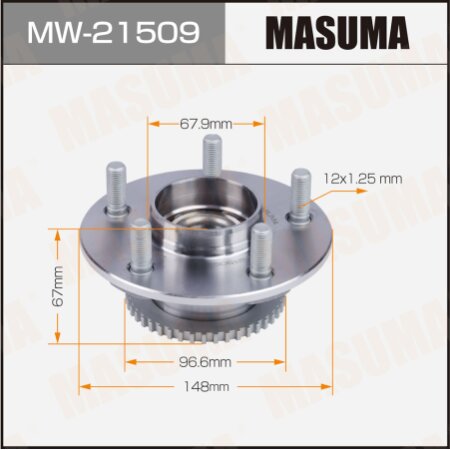 Wheel hub assembly Masuma, MW-21509