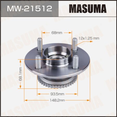 Wheel hub assembly Masuma, MW-21512