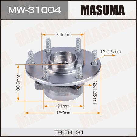 Wheel hub assembly Masuma, MW-31004