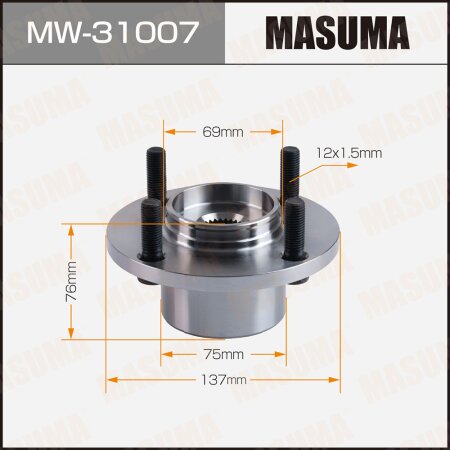 Wheel hub assembly Masuma, MW-31007