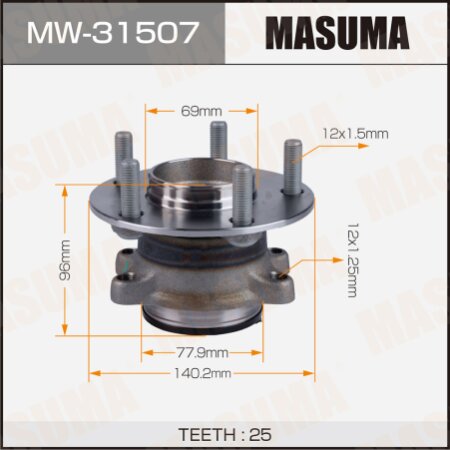 Wheel hub assembly Masuma, MW-31507