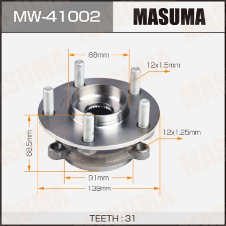 Wheel hub assembly Masuma, MW-41002