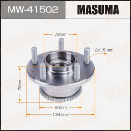 Wheel hub assembly Masuma, MW-41502