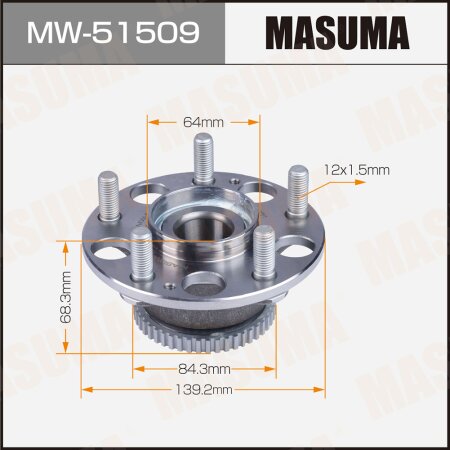 Wheel hub assembly Masuma, MW-51509