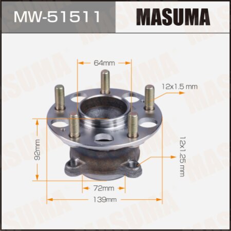 Wheel hub assembly Masuma, MW-51511