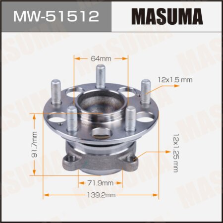 Wheel hub assembly Masuma, MW-51512