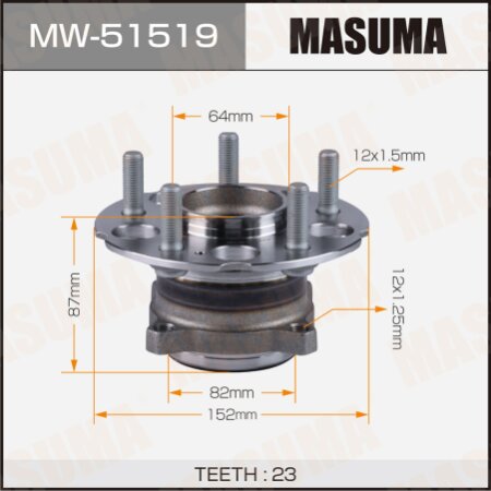 Wheel hub assembly Masuma, MW-51519