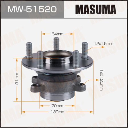 Wheel hub assembly Masuma, MW-51520