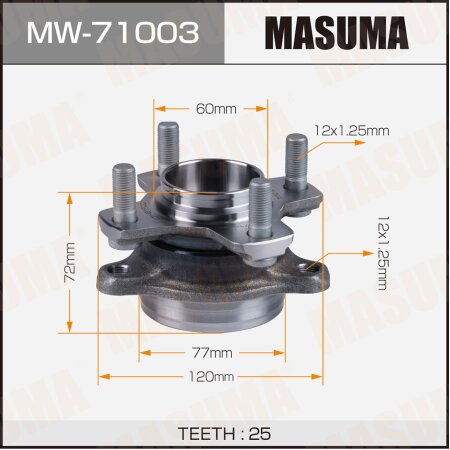 Wheel hub assembly Masuma, MW-71003