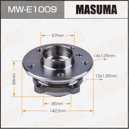 Wheel hub assembly Masuma, MW-E1009