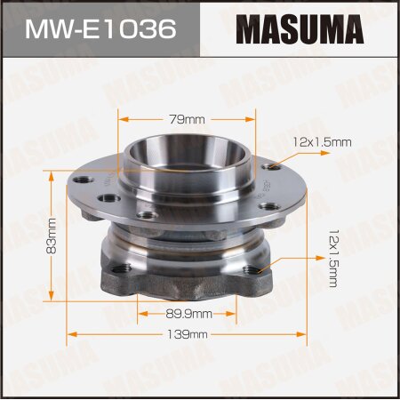 Wheel hub assembly Masuma, MW-E1036