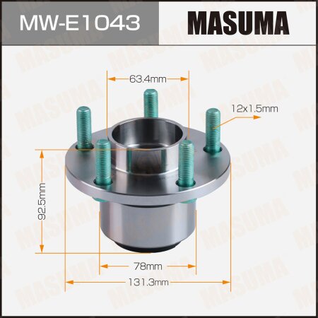 Wheel hub assembly Masuma, MW-E1043