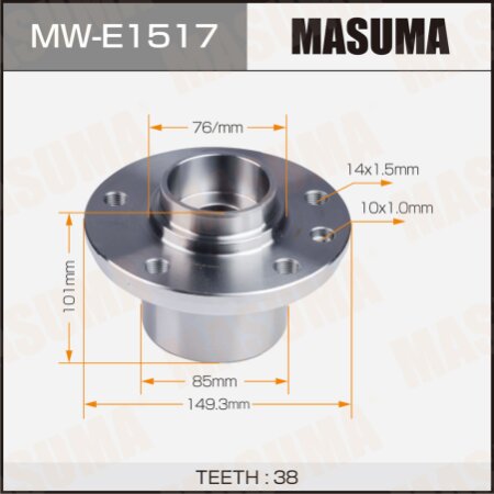 Wheel hub assembly Masuma, MW-E1517