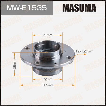 Wheel hub assembly Masuma, MW-E1535