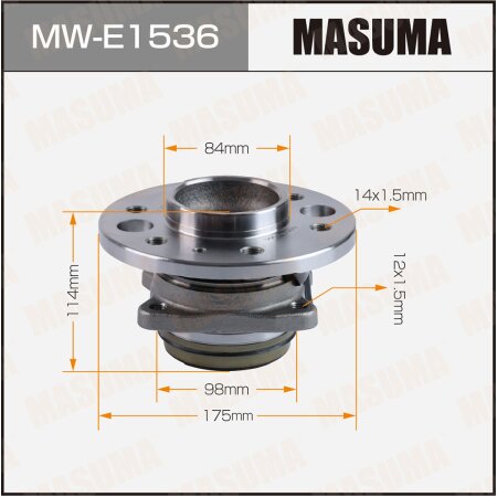 Wheel hub assembly Masuma, MW-E1536