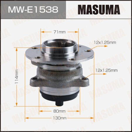 Wheel hub assembly Masuma, MW-E1538