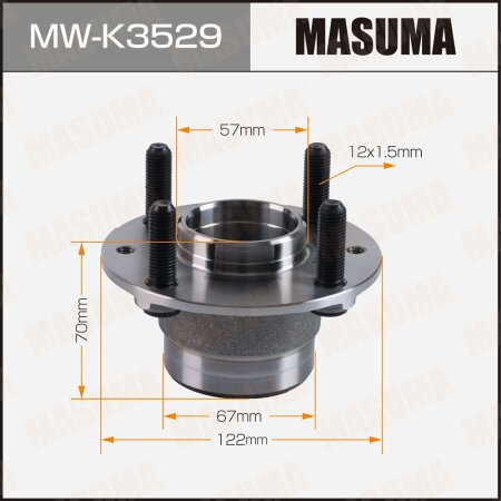 Wheel hub assembly Masuma, MW-K3529